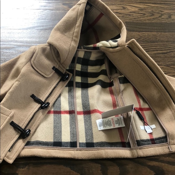 Burberry Baby Boy's &Little Boy's Wool Duffle Coat - Picture 13 of 16